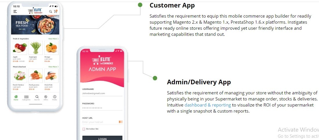 Delivery app