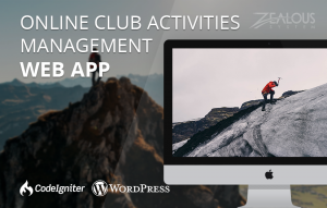 Online Club Activities Management Web Application