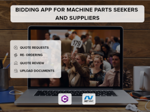 Bidding Web App for Machine Parts Seekers and Suppliers