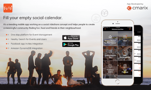 Festi | Popular iPhone & Android Mobile App For Social Event Reservation