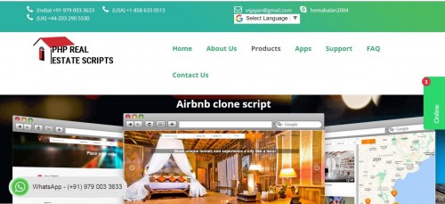 Airbnb Clone Script-Vacation Rental Listing Script